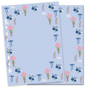 REFIL DECORADO CADERNO ARGOLADO LAÇOS E AFETOS FINA IDEIA