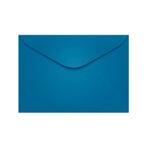 KIT 10 ENVELOPES COLORIDO 114X162MM AZUL ROYAL