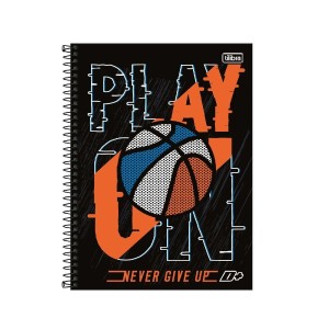 CADERNO ESPIRAL UNIVERSITÁRIO CD 1M 96F D+ TILIBRA