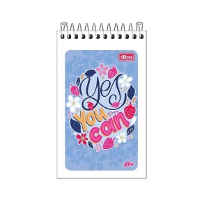 CADERNETA ESPIRAL CAPA FLEX 60 FLS D+ TILIBRA