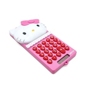 CALCULADORA 8 DÍGITOS HELLO KITTY LETRON
