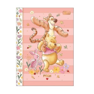 CADERNO BROCHURA CD COLEGIAL POOH 80FLS TILIBRA