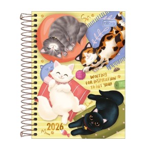 AGENDA ESPIRAL DIÁRIA PURRFECT M4 TILIBRA