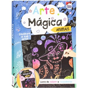 ARTE MÁGICA ANIMAIS HAPPY BOOKS