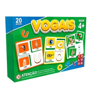 JOGO VOGAIS 20 PEÇAS
