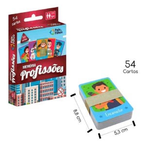 JOGO DE MEMÓRIA PROFISSÕES PAIS&FILHOS
