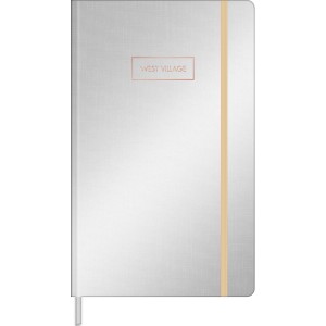 CADERNO PONTILHADO COSTURADO G WEST VILLAGE MET 80F TILIBRA