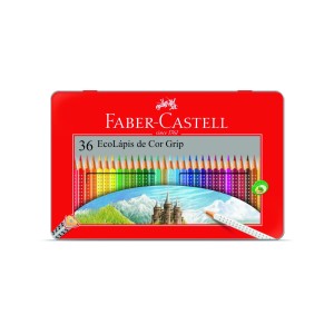 ECOLÁPIS DE COR GRIP 36 LATA CORES