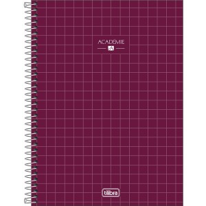 CADERNO ESPIRAL CD UNIVERSITÁRIO 1M ACADÉMIE 80 FLS TILIBRA