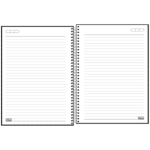 CADERNO ESPIRAL CD UNIVERSITÁRIO 1M ACADÉMIE 80 FLS TILIBRA
