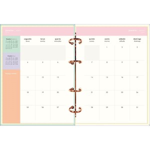 PLANNER ARGOLADO CAPA DURA HAPPY VERDE TILIBRA