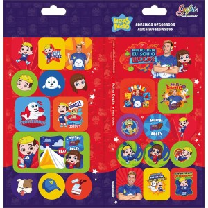 ADESIVO DECORADO DUPLO LUCCAS NETO TILIBRA