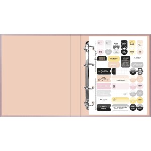 CADERNO ARGOLADO CART COLEG WEST VILLAGE METAL 80FLS TILIBRA