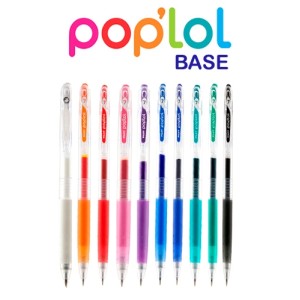 KIT CANETA POPLOL 0.7 BASE 10 UNIDS PILOT