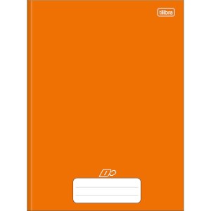 CADERNO BROCHURA CD UNIVERSITÁRIO LARANJA 96 FLS D+ TILIBRA