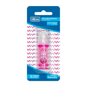 FITA DECORATIVA 5MMX3M ESTAMPAS SORTIDAS TILIBRA