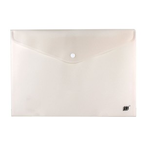 PASTA C/ BOTÃO HORIZONTAL OF BEGE PASTEL - YES