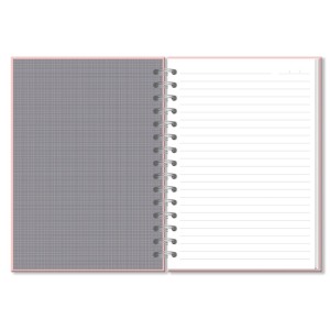 CADERNO CLÁSSICO CORAÇÕES HOLOGRÁFICOS FINA IDEIA