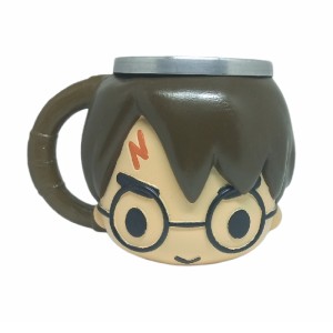 CANECA FORMATO DA CABEÇA DO HARRY POTTER 250ML ZONA CRIATIVA